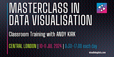 Imagen principal de Masterclass in Data Visualisation | Classroom Training with Andy Kirk