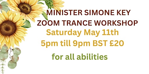 Trance workshop with Minister Simone Key  primärbild