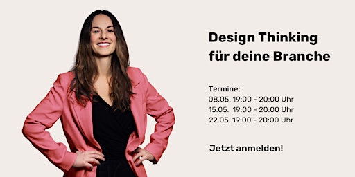 Hauptbild für Wie du Design Thinking in deiner Branche erfolgreich einsetzt