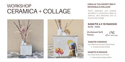 Workshop Ceramica + Collage primary image
