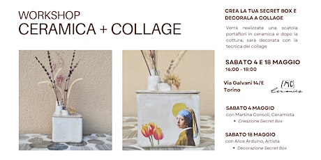 Workshop Ceramica + Collage