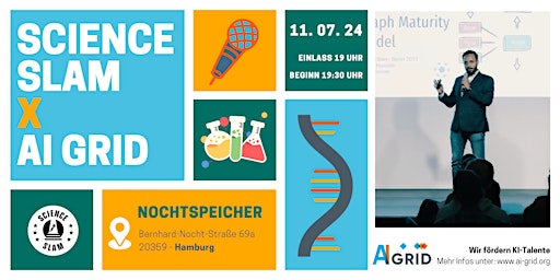 Primaire afbeelding van Science Slam x AI Grid