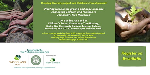 Trees in the Ground and Hope in hearts :  Children, Families and CTNs primary image