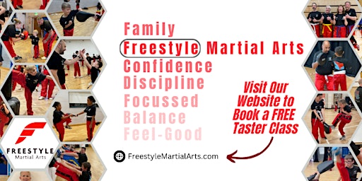 Imagem principal do evento Freestyle Martial Arts Taster Class - Hertford