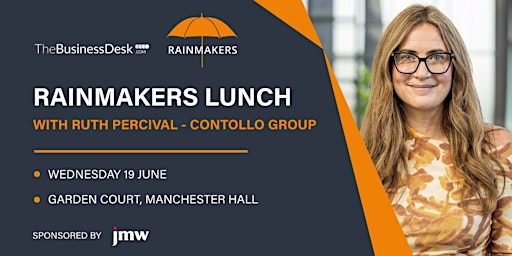 Immagine principale di Rainmakers Lunch with Ruth Percival, CEO of Contollo Group 