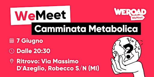 Imagen principal de WeMeet | Camminata Metabolica