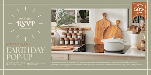 Primaire afbeelding van Mayfair & Co. Earth Day Early Access