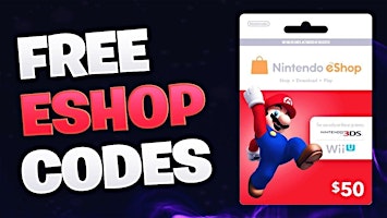 Primaire afbeelding van {{Offer+}} Free Nintendo Gift Card Codes ⚡ $100 Free Nintendo eShop Cards