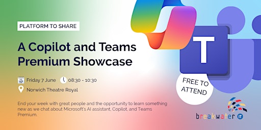 Immagine principale di Platform to Share: A Copilot and Teams Premium Showcase 