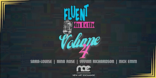 Imagem principal do evento Fluent in Both Poetry & Music Vol 4