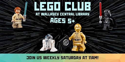 Imagem principal do evento Lego Club at Wallasey Central Library