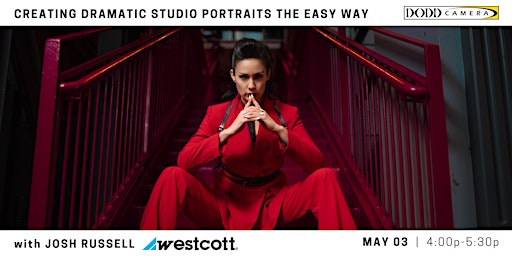 Imagem principal do evento Creating Dramatic Studio Portraits the Easy Way