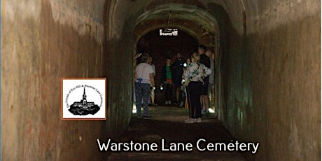 WW2 underground tunnel tour in Warstone Lane cemetery  2pm for 2.15pm