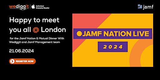 Hauptbild für Jamf Nation Live 2024