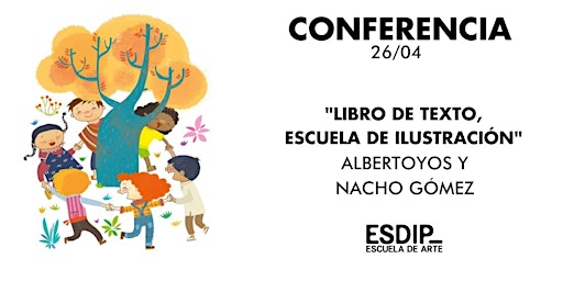 Imagem principal do evento Conferencia "Libro de texto, escuela de ilustración"