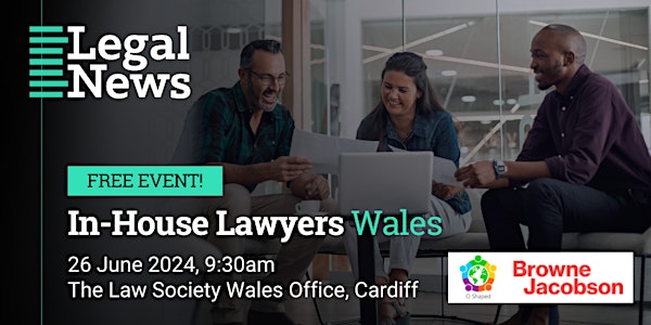 In House Lawyers Wales Event - The O Shaped Lawyer
