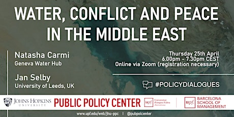Policy Dialogues #18: Water, Conflict and Peace in the Middle East
