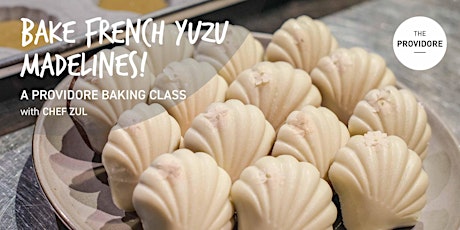 French Madeleines with Yuzu Baking Class primary image
