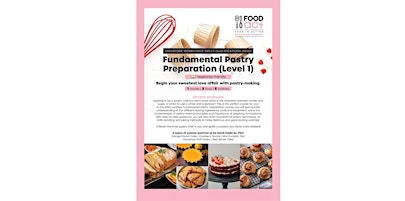 Imagem principal de Food Act Pastry Preparation Course (Skillsfuture Funding Eligible)