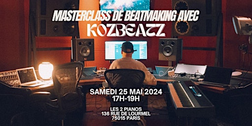 Primaire afbeelding van MasterClass de Beatmaking avec Kozbeatz