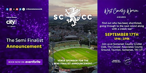 West Country Women Awards - Semi Finalist's Announcement