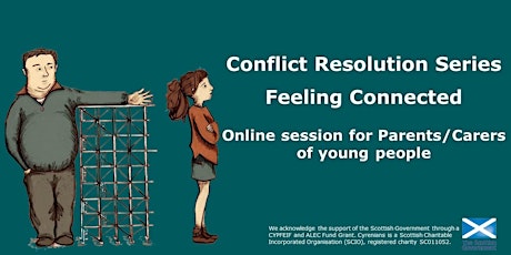 Image principale de ONLINE PARENT/CARER EVENT - Conflict Resolution Session - Feeling Connected
