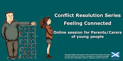Primaire afbeelding van ONLINE PARENT/CARER EVENT - Conflict Resolution Session - Feeling Connected