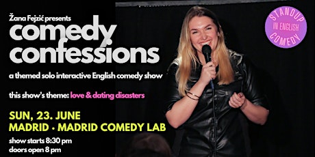 Comedy Confessions: An Interactive English Comedy Show (Madrid)