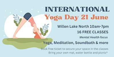 International Yoga Day *FREE EVENT* Willen Lake North - Labyrinth primary image