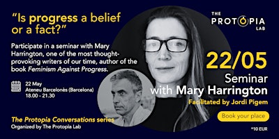 Primaire afbeelding van Seminar with Mary Harrington: "Is progress a belief or a fact?"