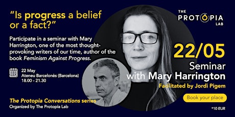 Seminar with Mary Harrington: "Is progress a belief or a fact?"