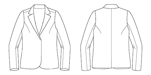Imagem principal de Pattern Cutting Skills – Follow on – Over garment or Jacket