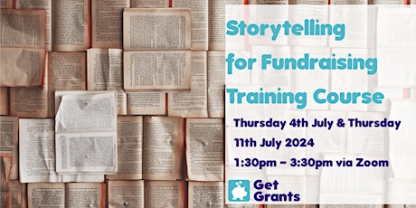 Storytelling for Fundraising Training Course