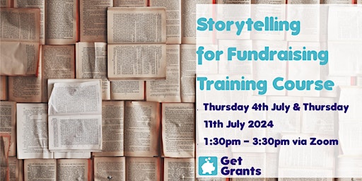 Imagem principal do evento Storytelling for Fundraising Training Course