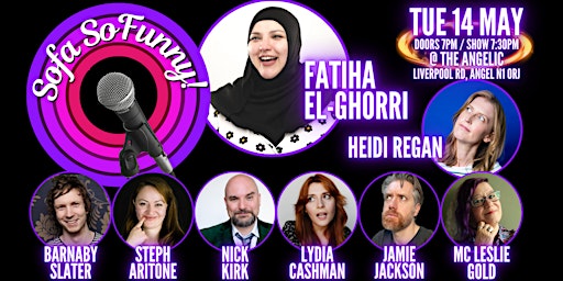 Sofa SoFunny! featuring Fatiha El-Ghorri, Heidi Regan & friends  primärbild