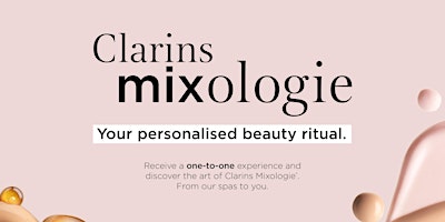 Clarins Mixologie Event primary image