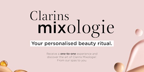 Clarins Mixologie Event