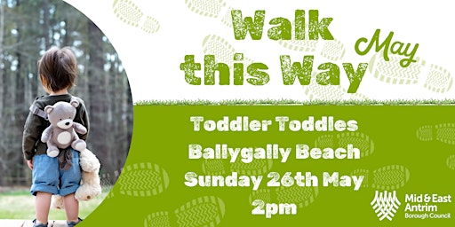 Imagem principal do evento Toddler Toddle - Ballygally Beach