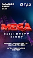 Imagem principal do evento MEGA University @TaoDiscoClub