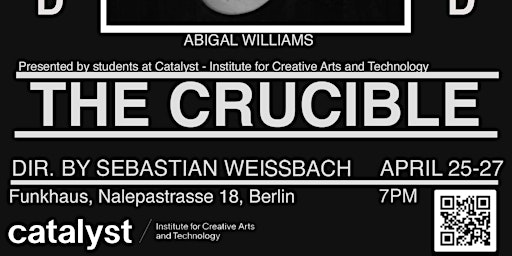 Primaire afbeelding van The Crucible - SA23C - Directed by Sebastian Weißbach