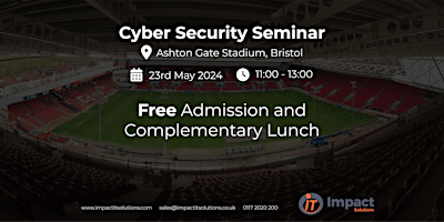 Primaire afbeelding van Cyber Security Seminar & Briefing Brunch