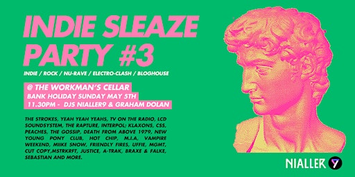 Primaire afbeelding van Indie Sleaze Party -   indie club night