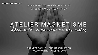 Atelier : Découvrir mon Magnétisme primary image