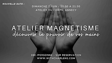 Imagem principal do evento Atelier : Découvrir mon Magnétisme