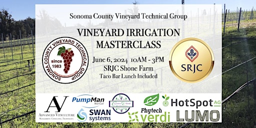 Imagen principal de 2024 SCVTG Irrigation Masterclass