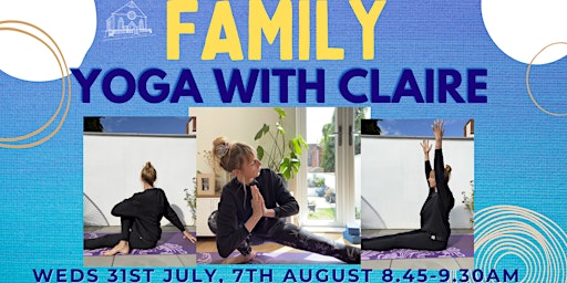 FAMILY YOGA  - Weds 7th August primary image