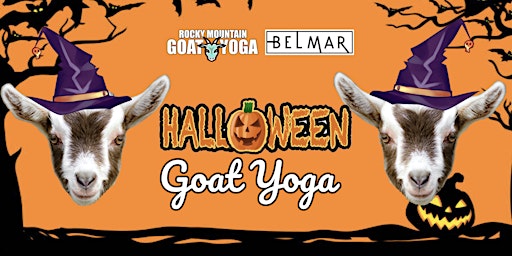 Primaire afbeelding van Halloween Goat Yoga - October 19th (BELMAR)