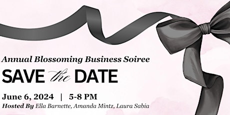 Annual Blossoming Business Garden Soirée