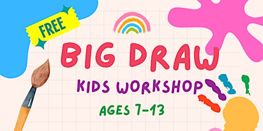 Imagem principal do evento Big Draw Workshop - Kids