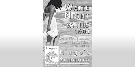 Imagem principal do evento H'ugo's White Night -Terrassen Opening